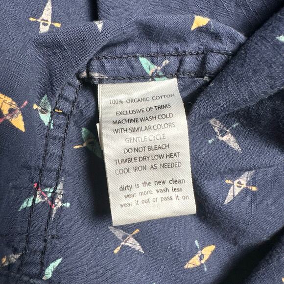 Toad & Co | Men | Fletch Organic Cotton Kayak Ripstop SS Button Up Shirt | Large - Picture 8 of 12